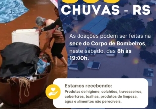 Treze Tílias cria grupo para arrecadar donativos para os atingidos pelas chuvas no Rio Grande do Sul