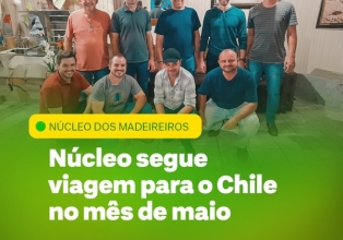 Associados do Núcleo dos Madeireiros de Salto Veloso farão viagem de conhecimentos ao Chile 