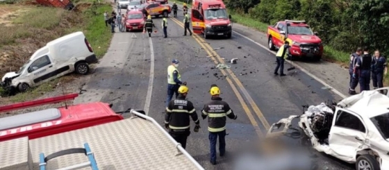 Vitimas do acidente em Curitibanos foram identificadas