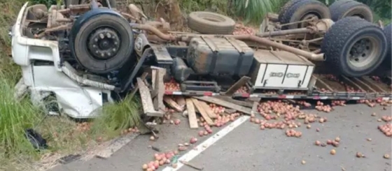 Casal residente no município morre em acidente de trânsito em São Joaquim