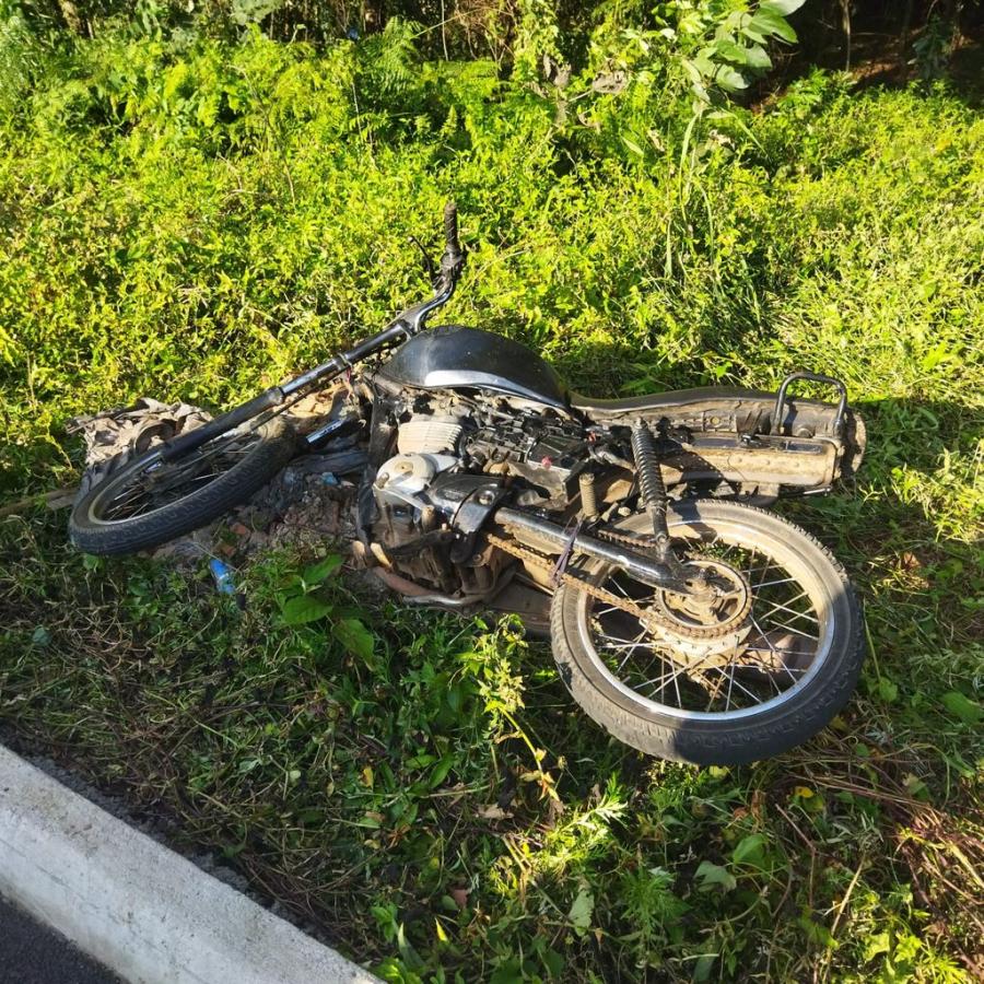 A Polícia Militar conseguiu recuperar uma motocicleta furtada em Joaçaba na quinta-feira