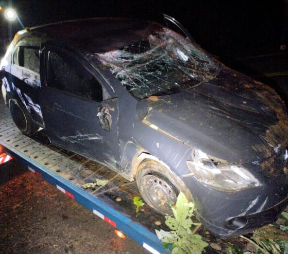 Policia Militar Rodoviária de Ibicaré atende acidente de trânsito na SC 150 em Água Doce