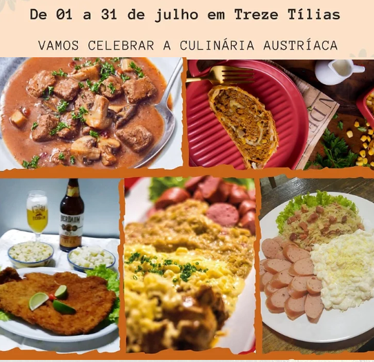 Vinte estabelecimentos participam do 11º Circuito Gastronômico de Treze Tílias