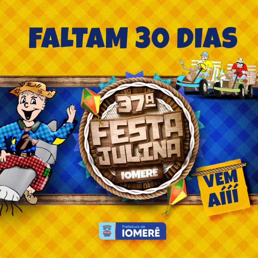 37ª Festa Julina celebra os 29 anos de Iomerê com shows nacionais